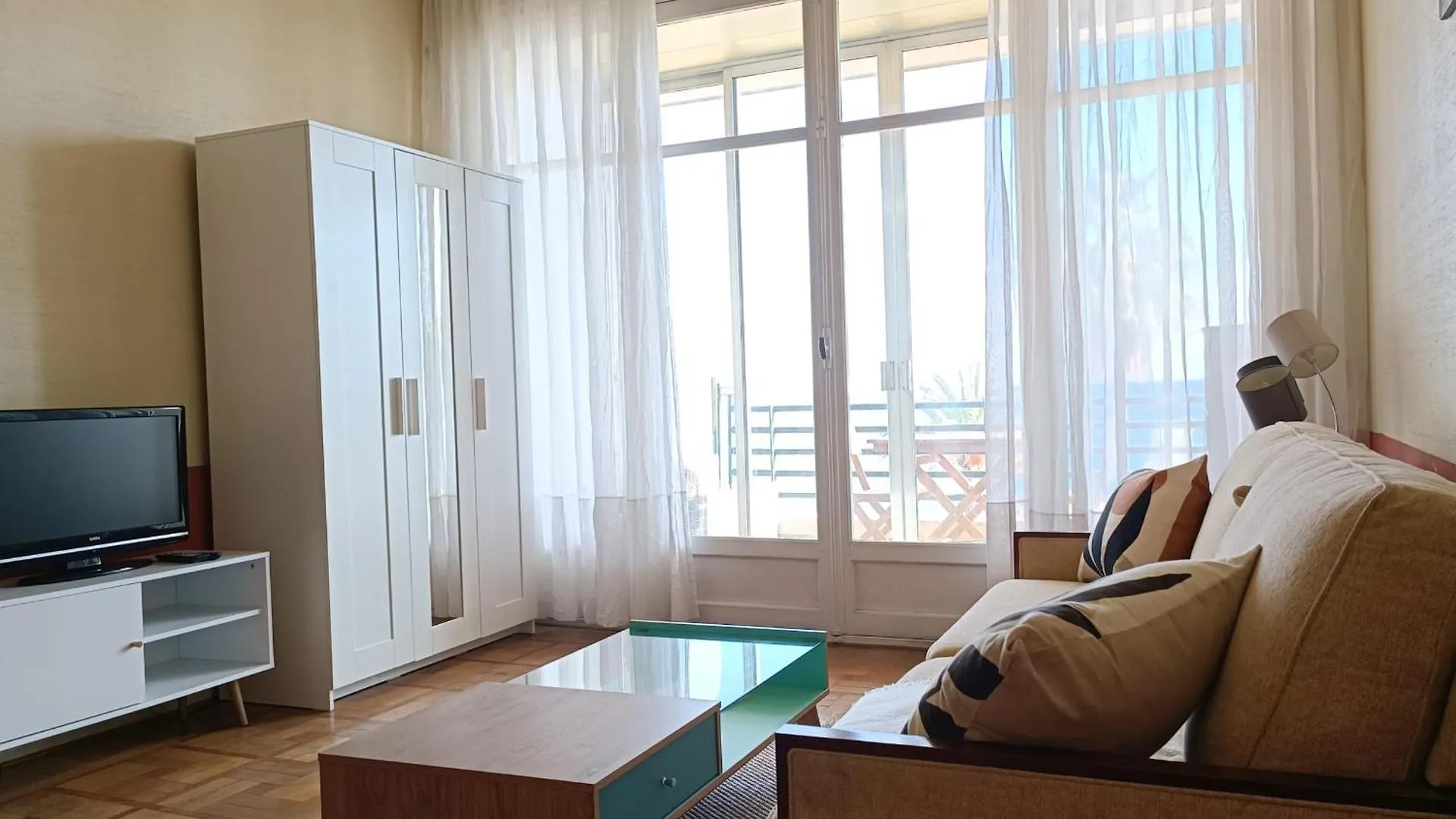 Charming T1 With Terrace And Sea View Apartman Nizza