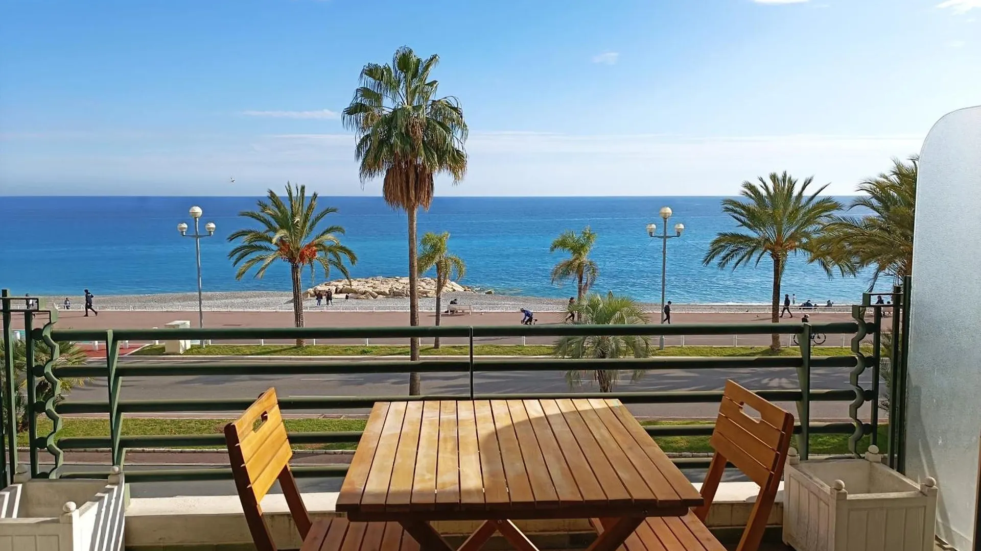 Charming T1 With Terrace And Sea View Apartman Nizza
